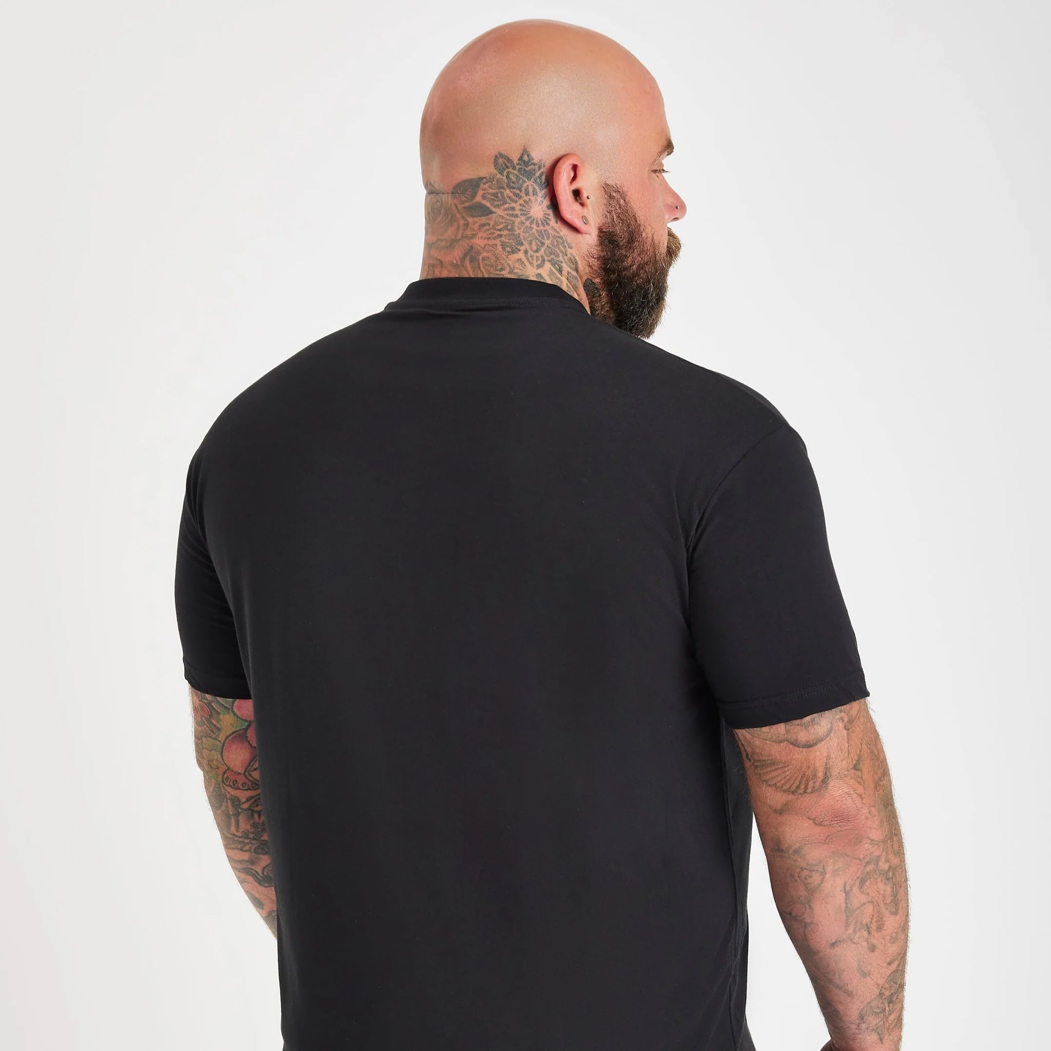 Load image into Gallery viewer, All Black V-Neck 3-Pack