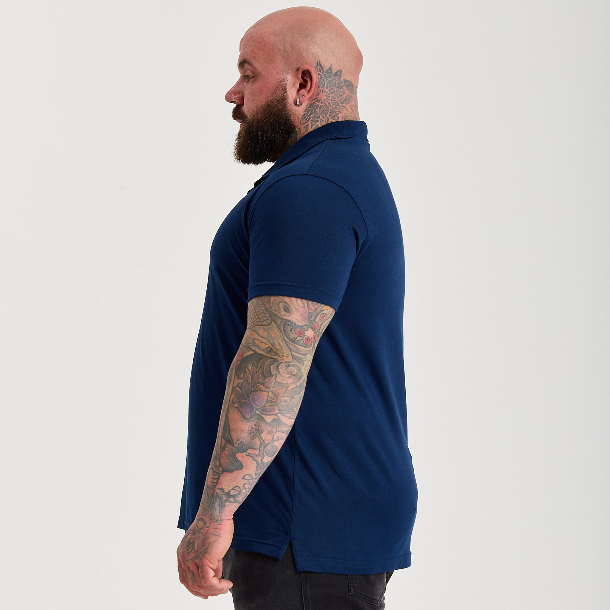 Load image into Gallery viewer, Deep Blue Polo