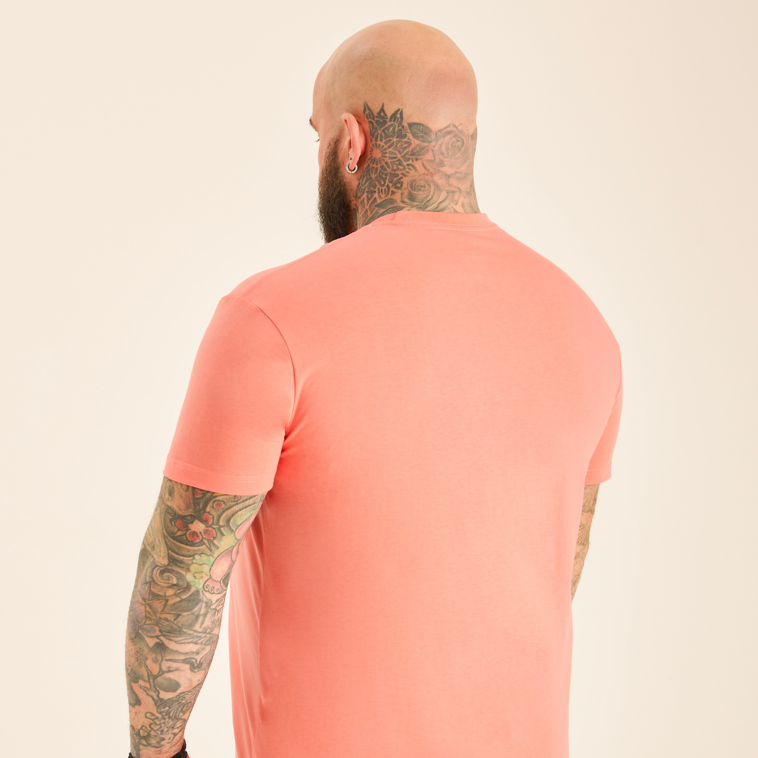 Load image into Gallery viewer, Peach Crew Neck