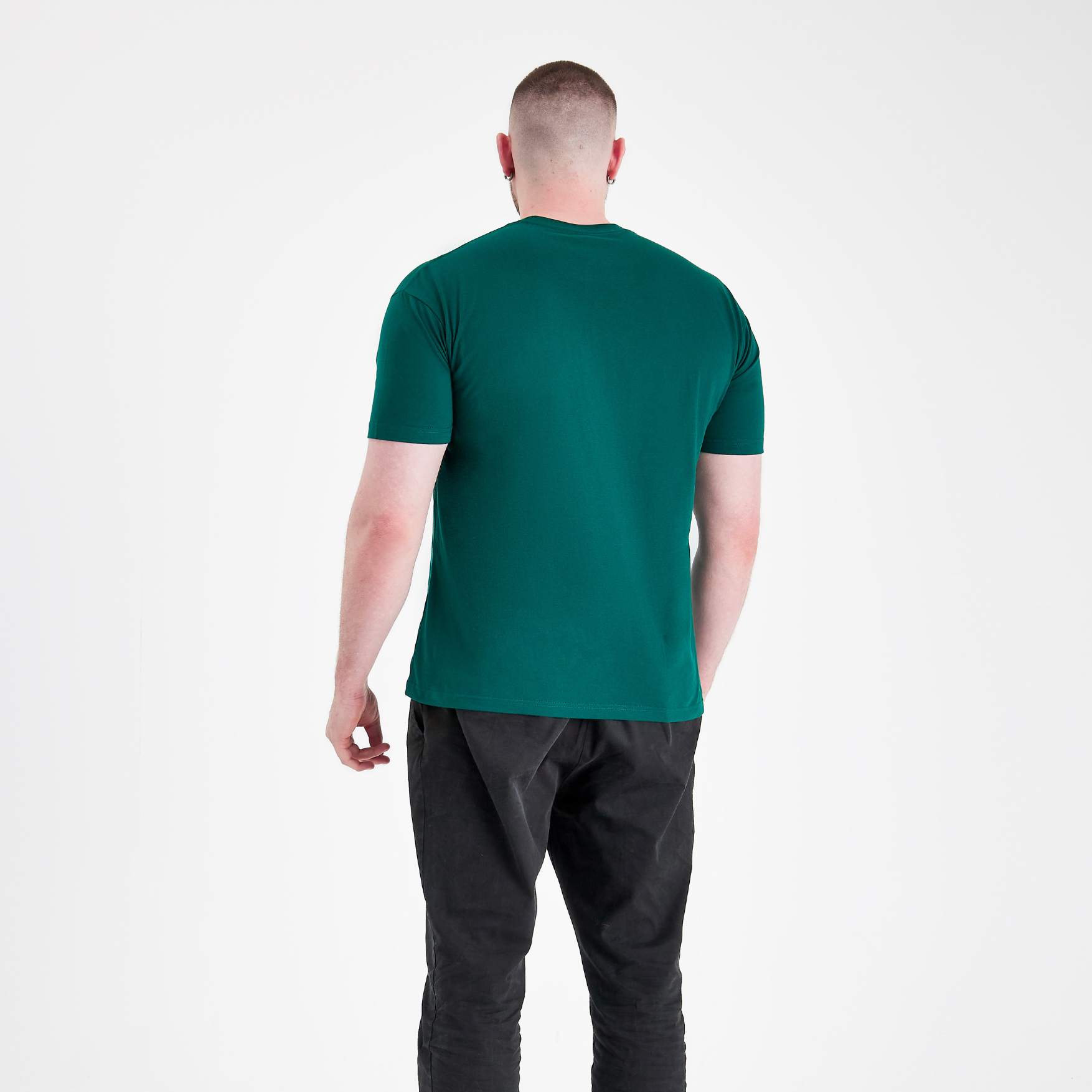 Load image into Gallery viewer, Army Green Crew Neck