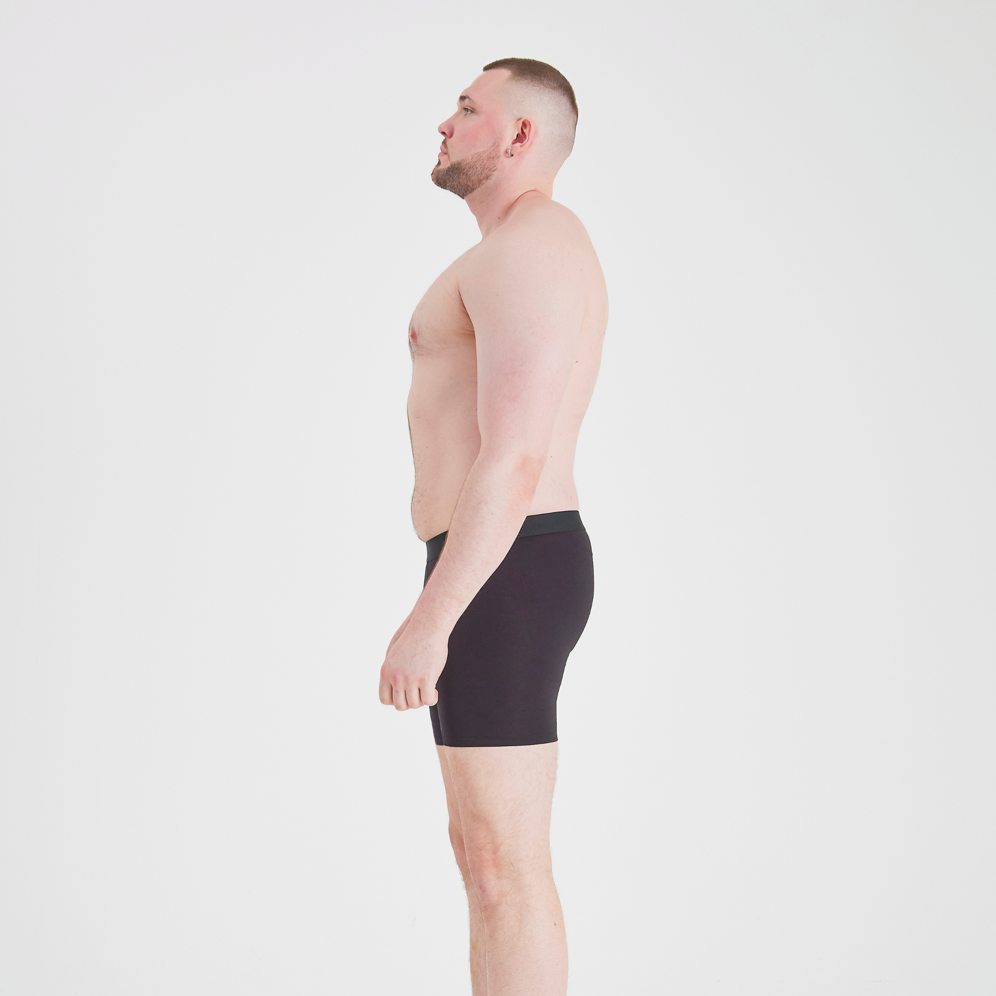 Load image into Gallery viewer, All Black Boxer Brief 3-Pack