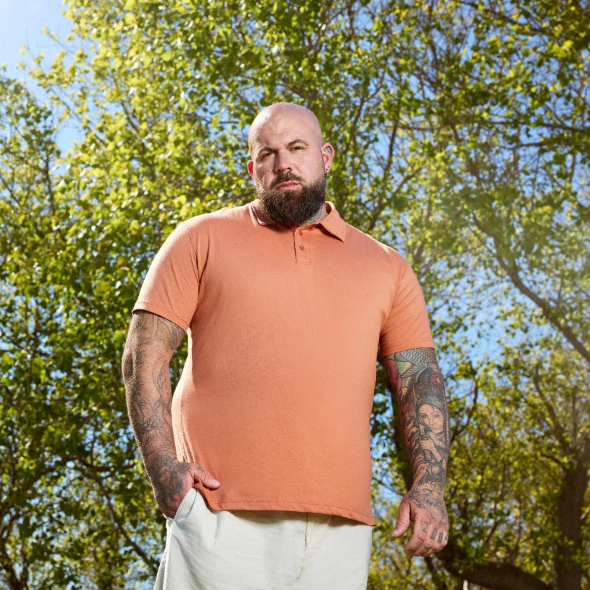 Load image into Gallery viewer, Sunburn Polo Shirt
