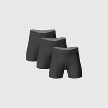 Carbon Anti-Chafe Bamboo Boxer Briefs 3-Pack