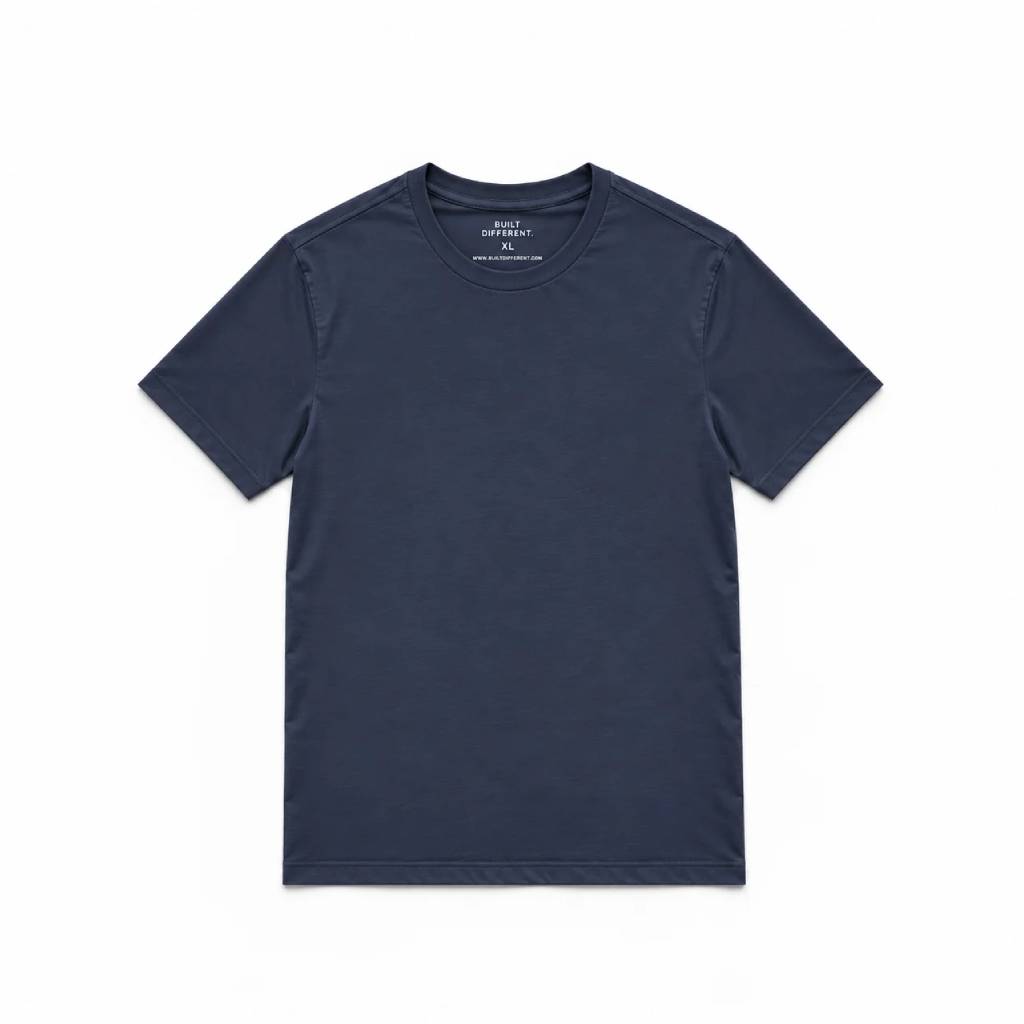 Load image into Gallery viewer, Navy Crew Neck T-Shirt
