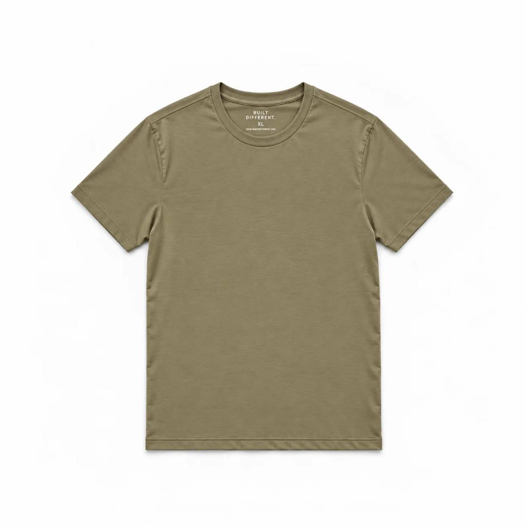 Load image into Gallery viewer, Tall Khaki Crew Neck T-Shirt
