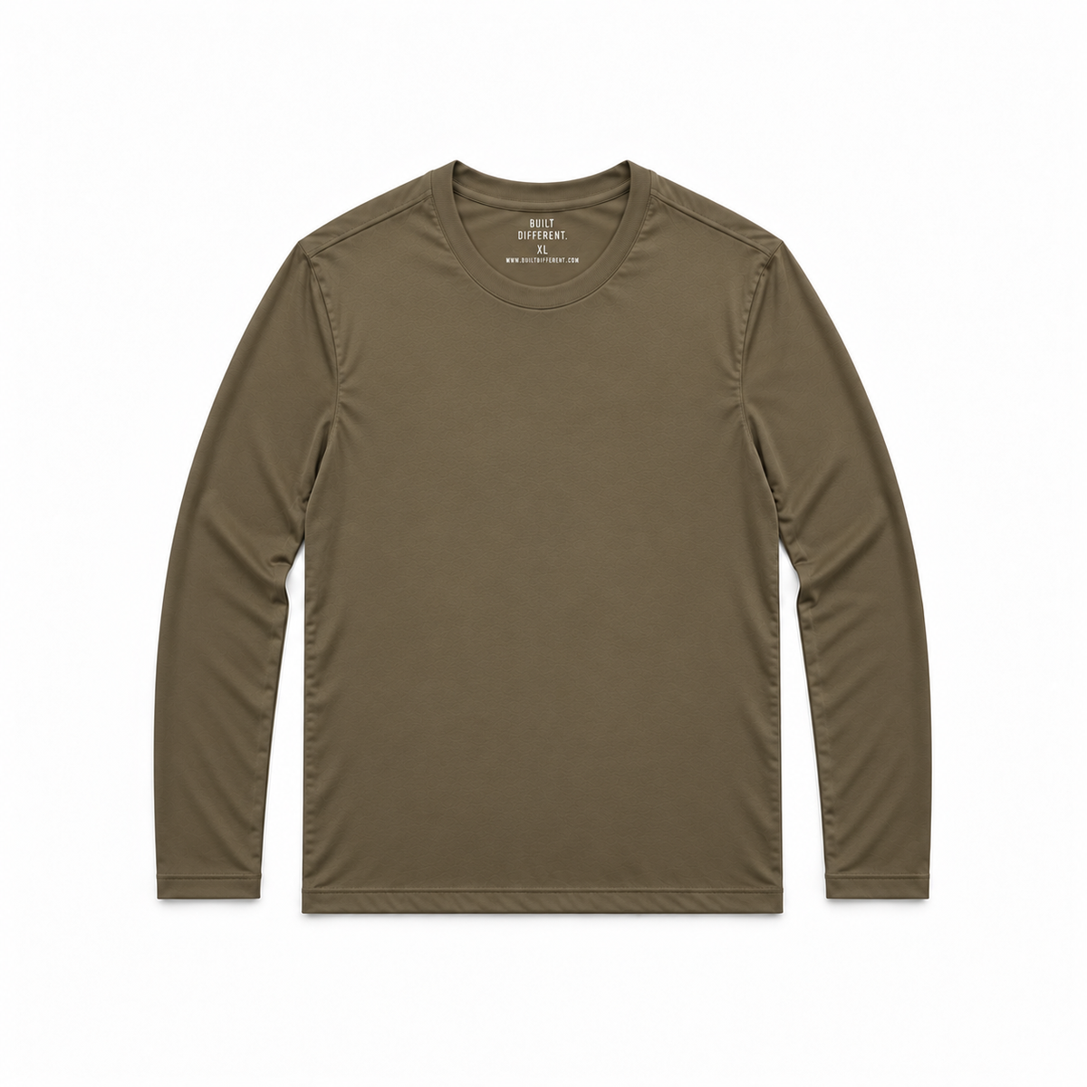 Tall Khaki Long Sleeve T-Shirt