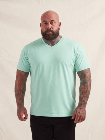 River Green V-Neck T-Shirt