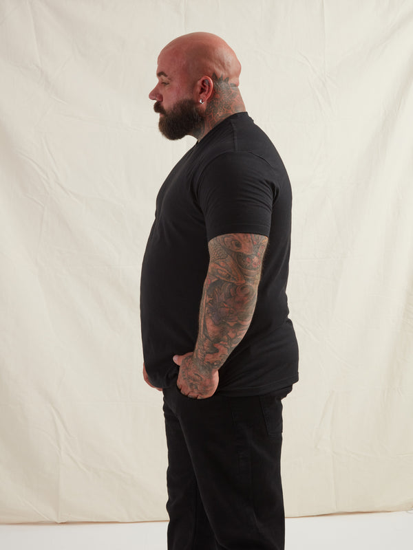Black Crew Neck T-Shirt