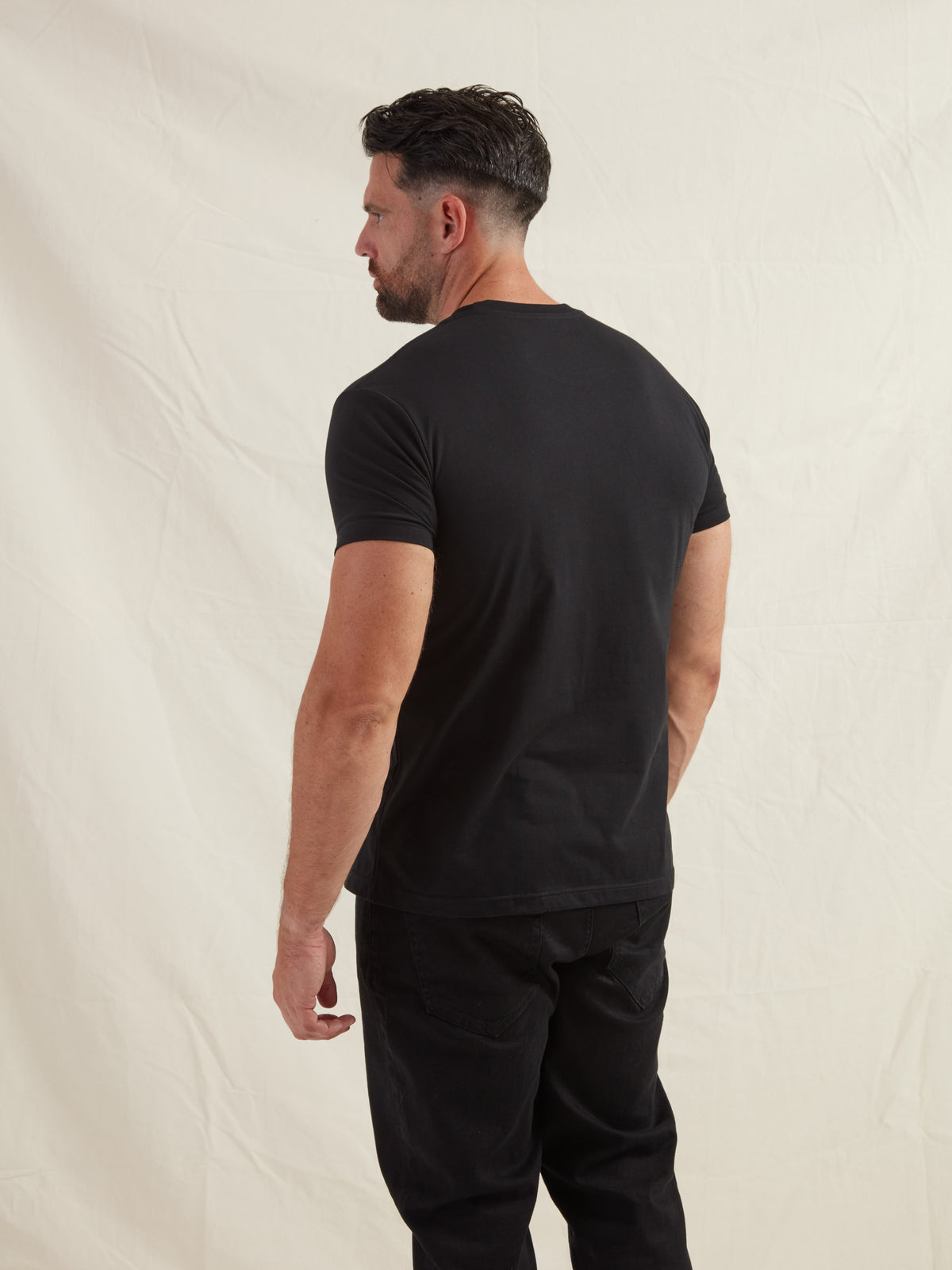 Black Crew Neck T-Shirt