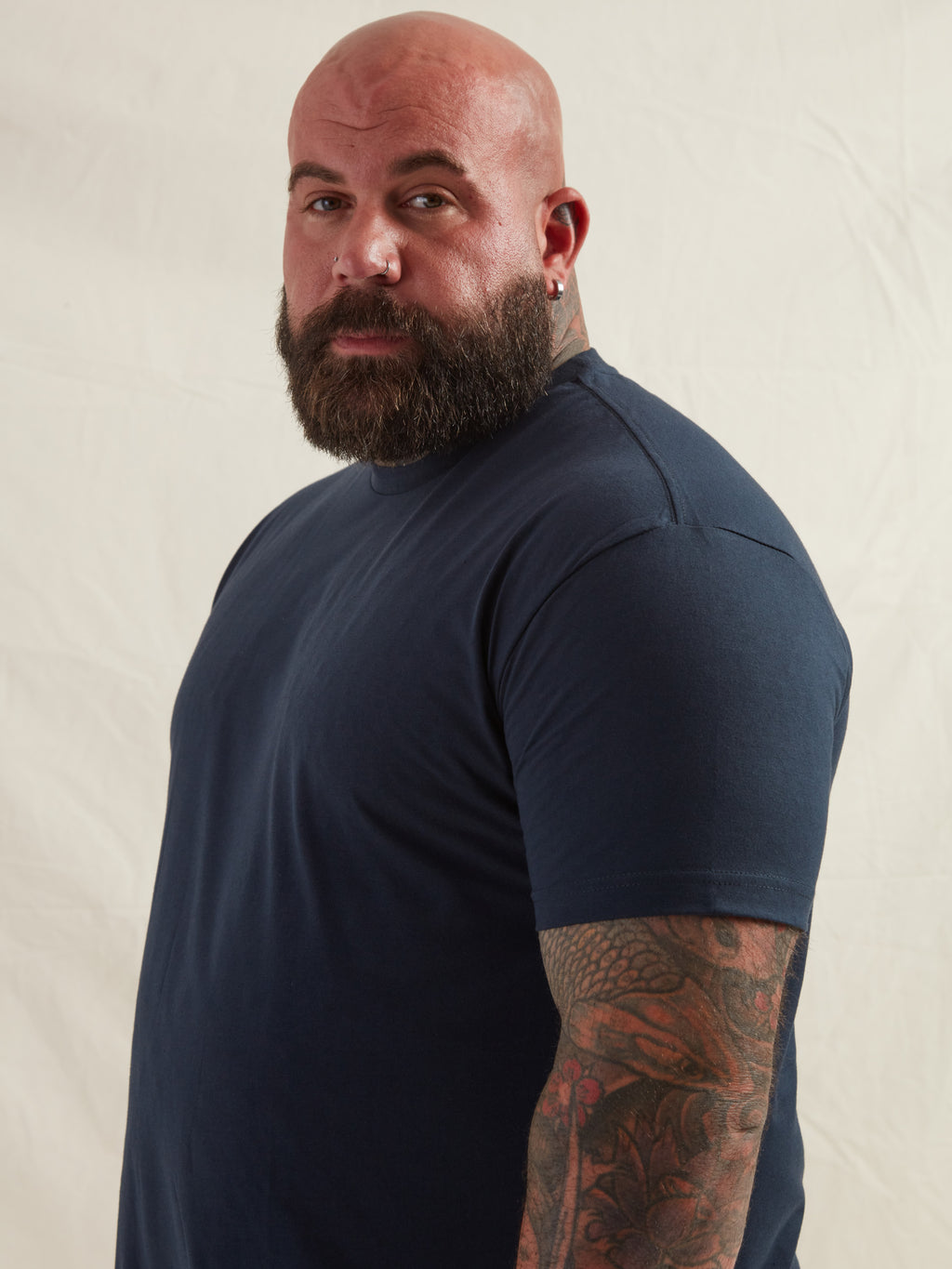 Navy Crew Neck T-Shirt