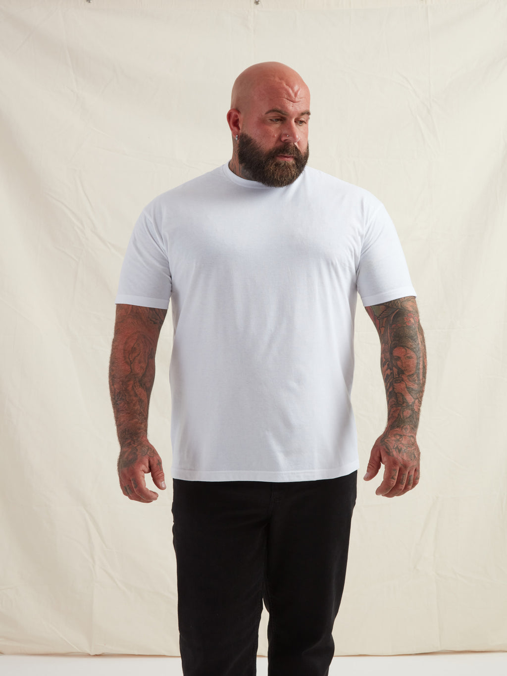 White Crew Neck T-Shirt