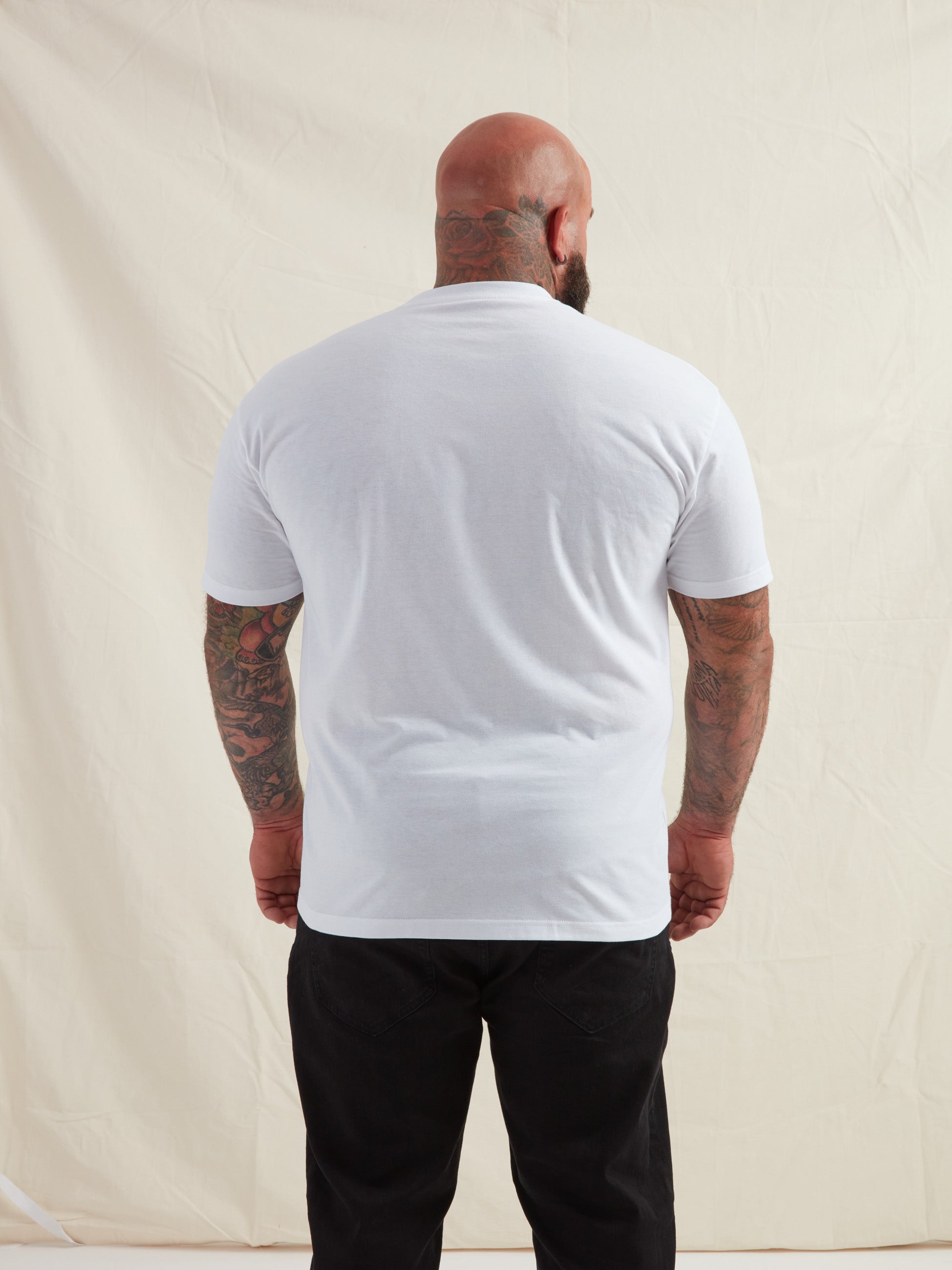 Load image into Gallery viewer, White Crew Neck T-Shirt
