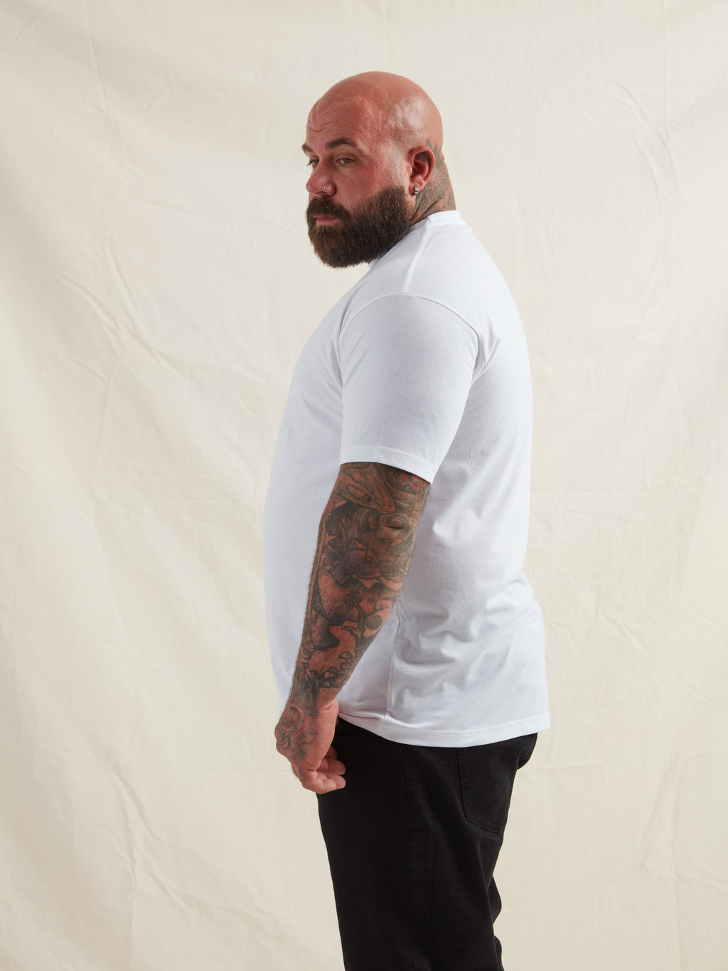 White Crew Neck T-Shirt