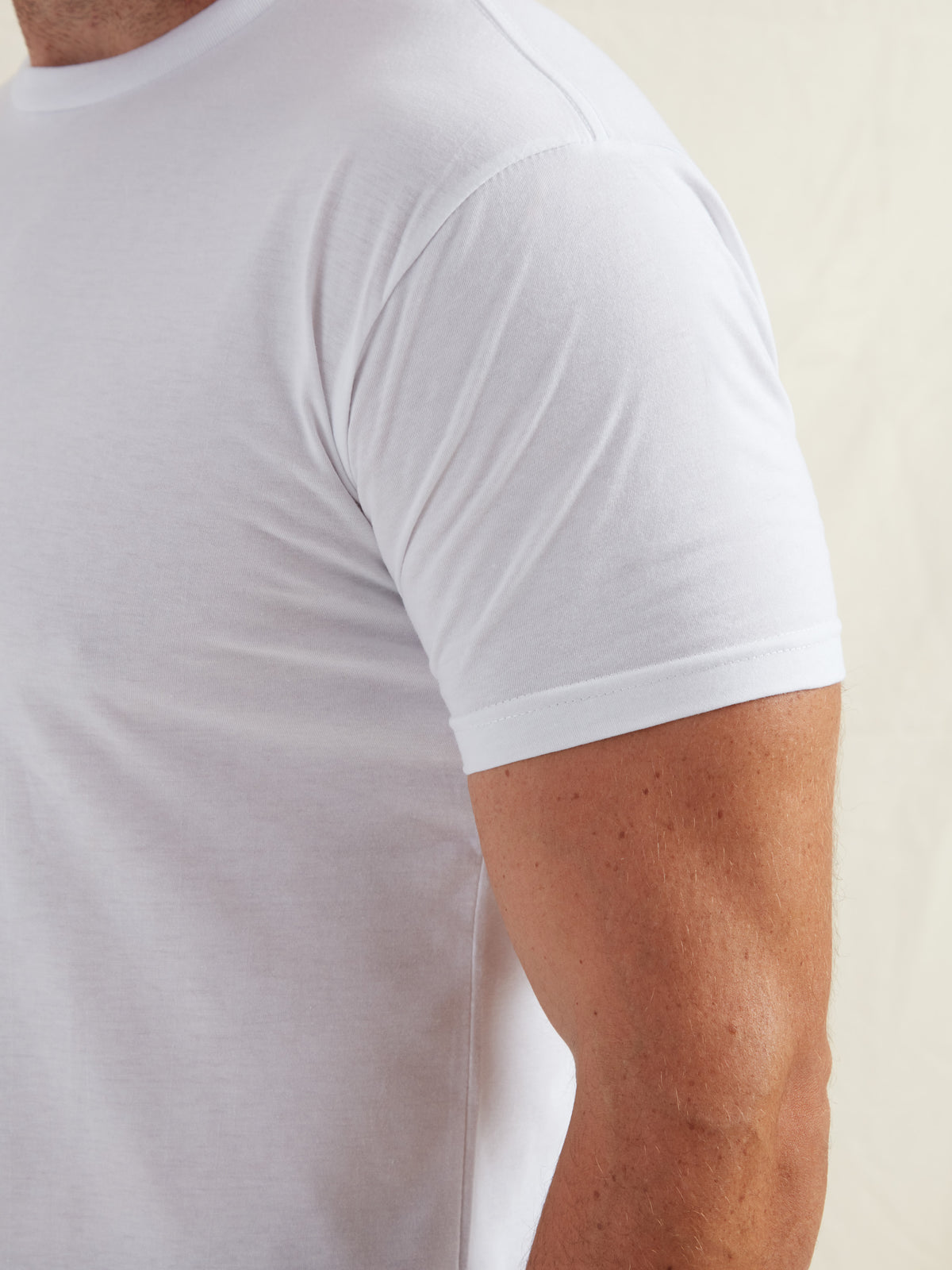 White Crew Neck T-Shirt