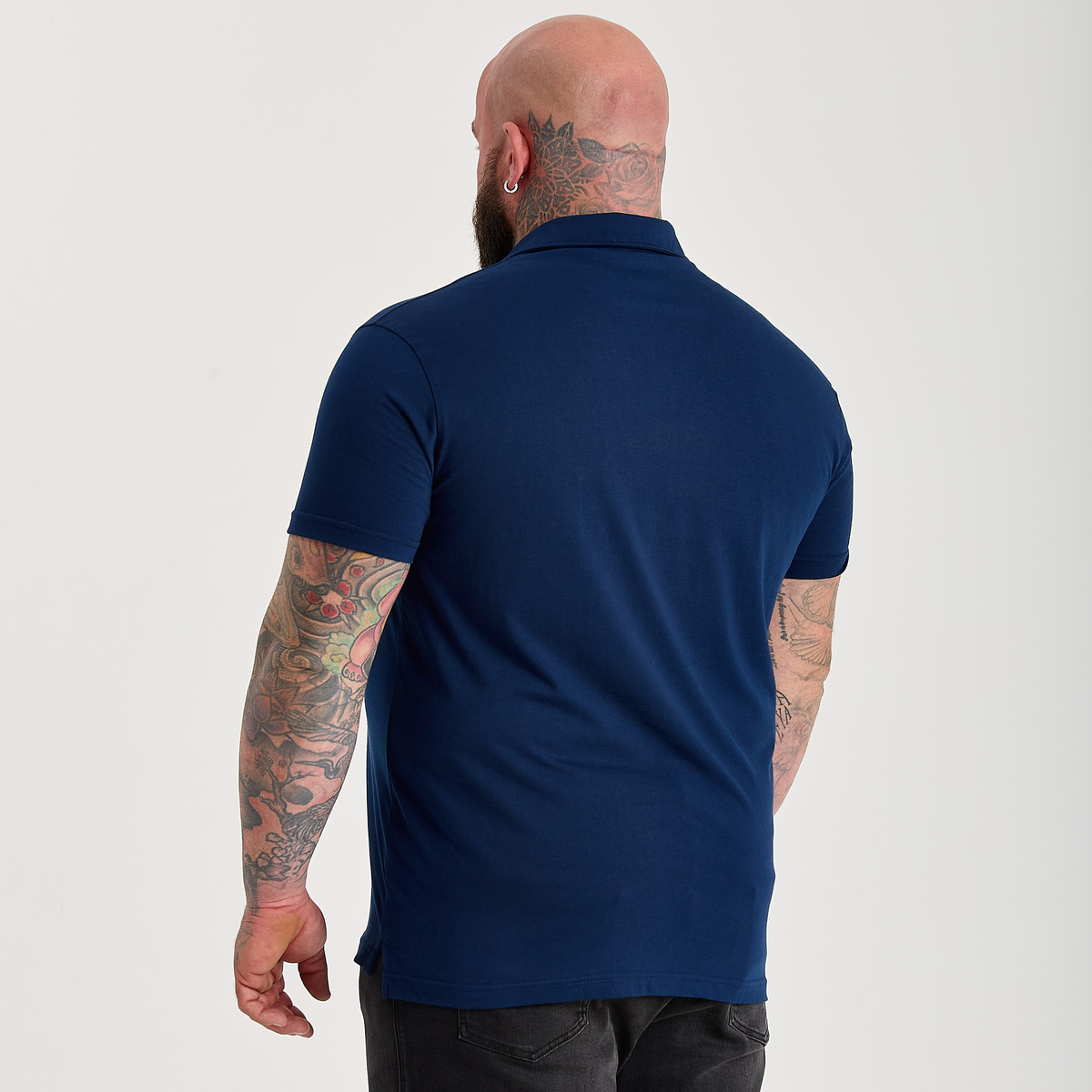 Deep Blue Polo Shirt