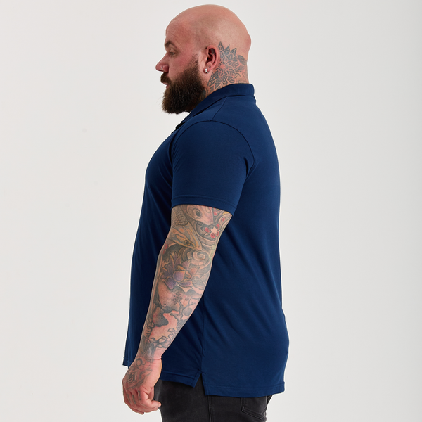 Deep Blue Polo Shirt