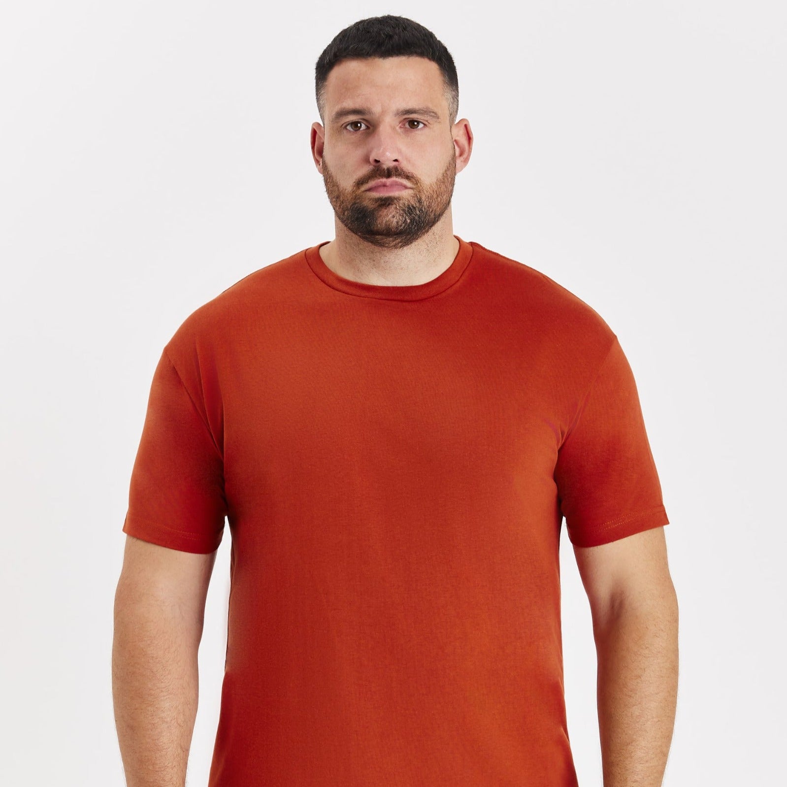 Load image into Gallery viewer, Burnt Orange Crew Neck T-Shirt
