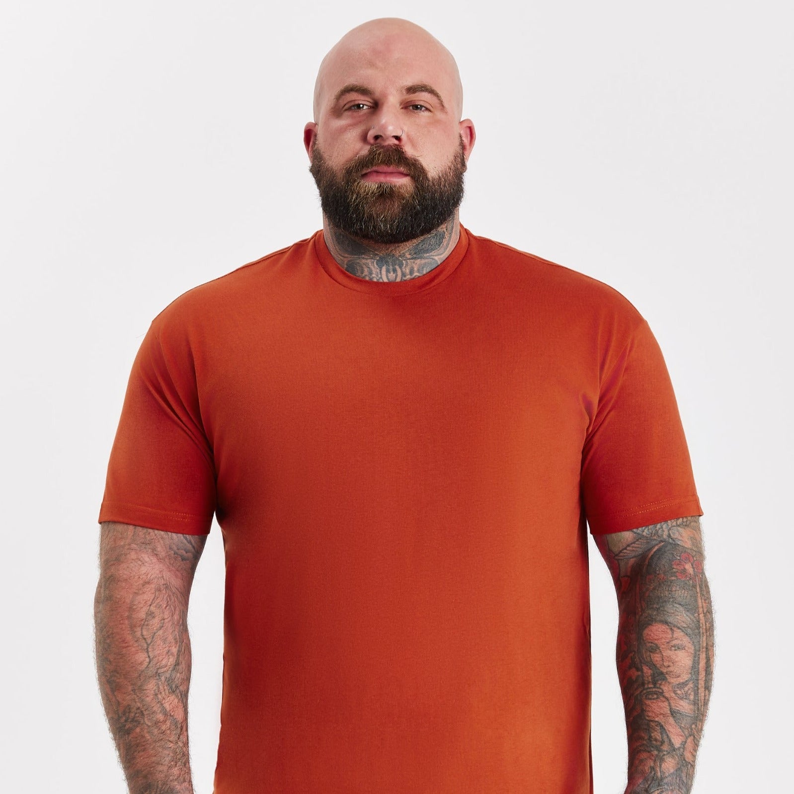 Load image into Gallery viewer, Burnt Orange Crew Neck T-Shirt
