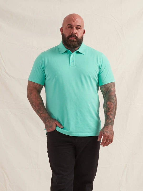 Aqua Polo Shirt