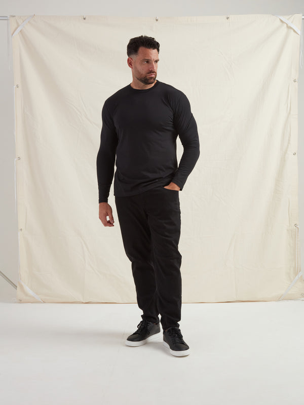 Tall Black Long Sleeve 3-Pack
