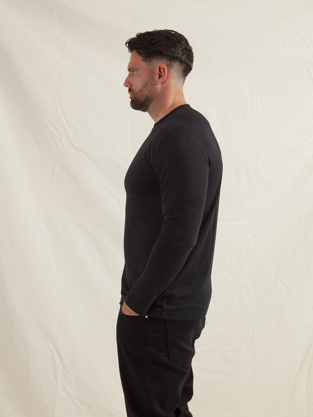 Black Long Sleeve 3-Pack
