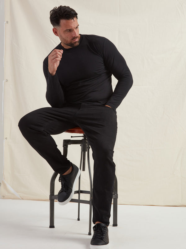Tall Black Long Sleeve 3-Pack