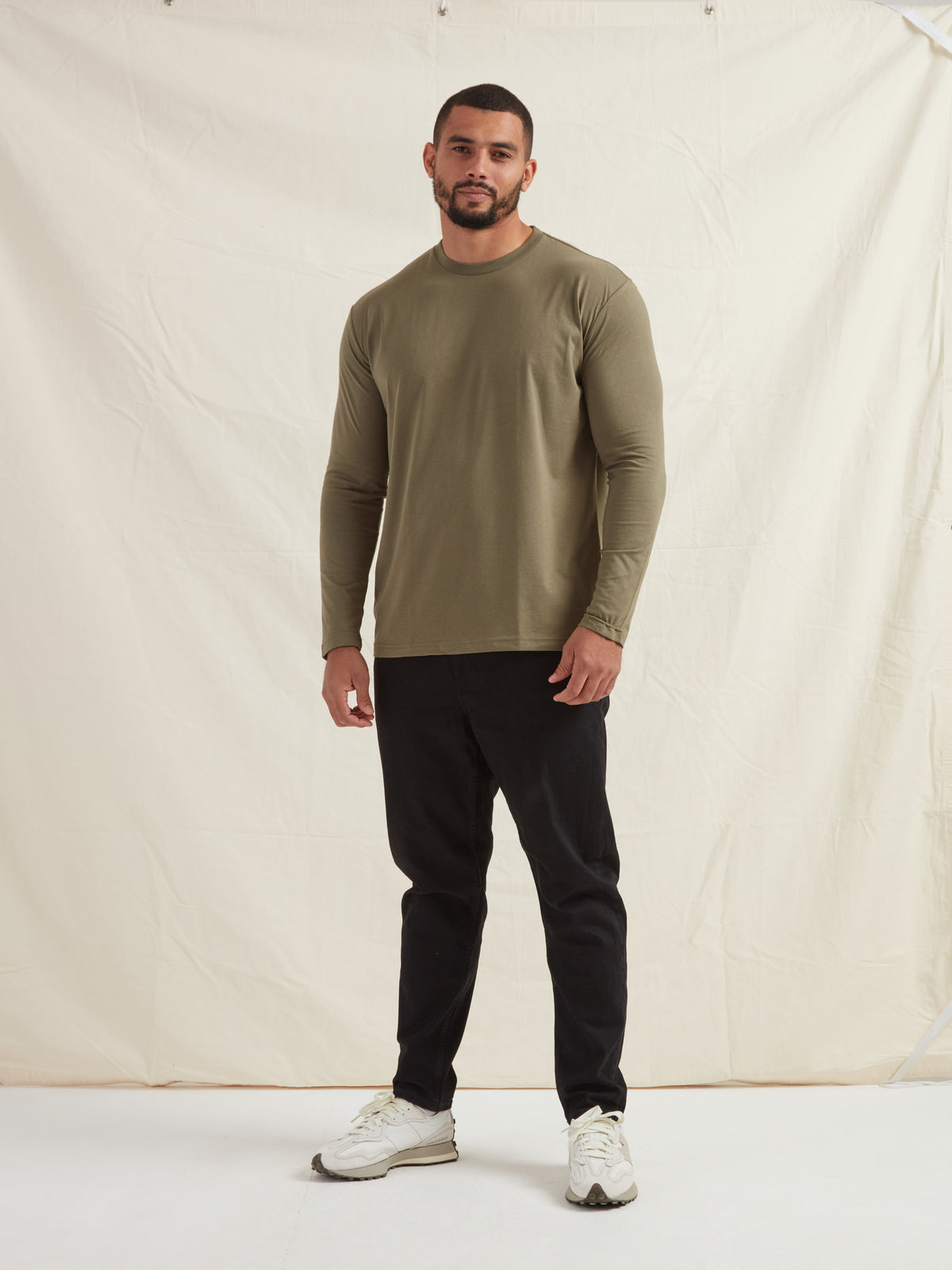 Tall Khaki Long Sleeve T-Shirt