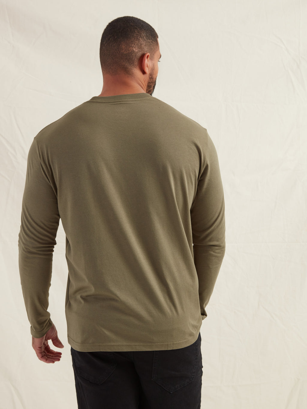Tall Khaki Long Sleeve T-Shirt