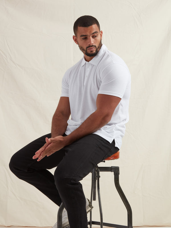 White Polo Shirt