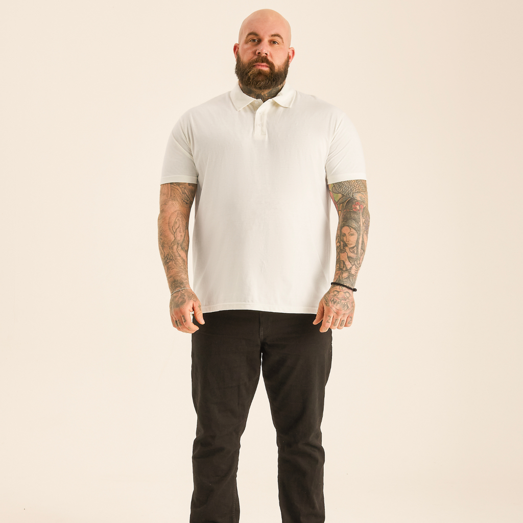 Marshmallow Polo Shirt