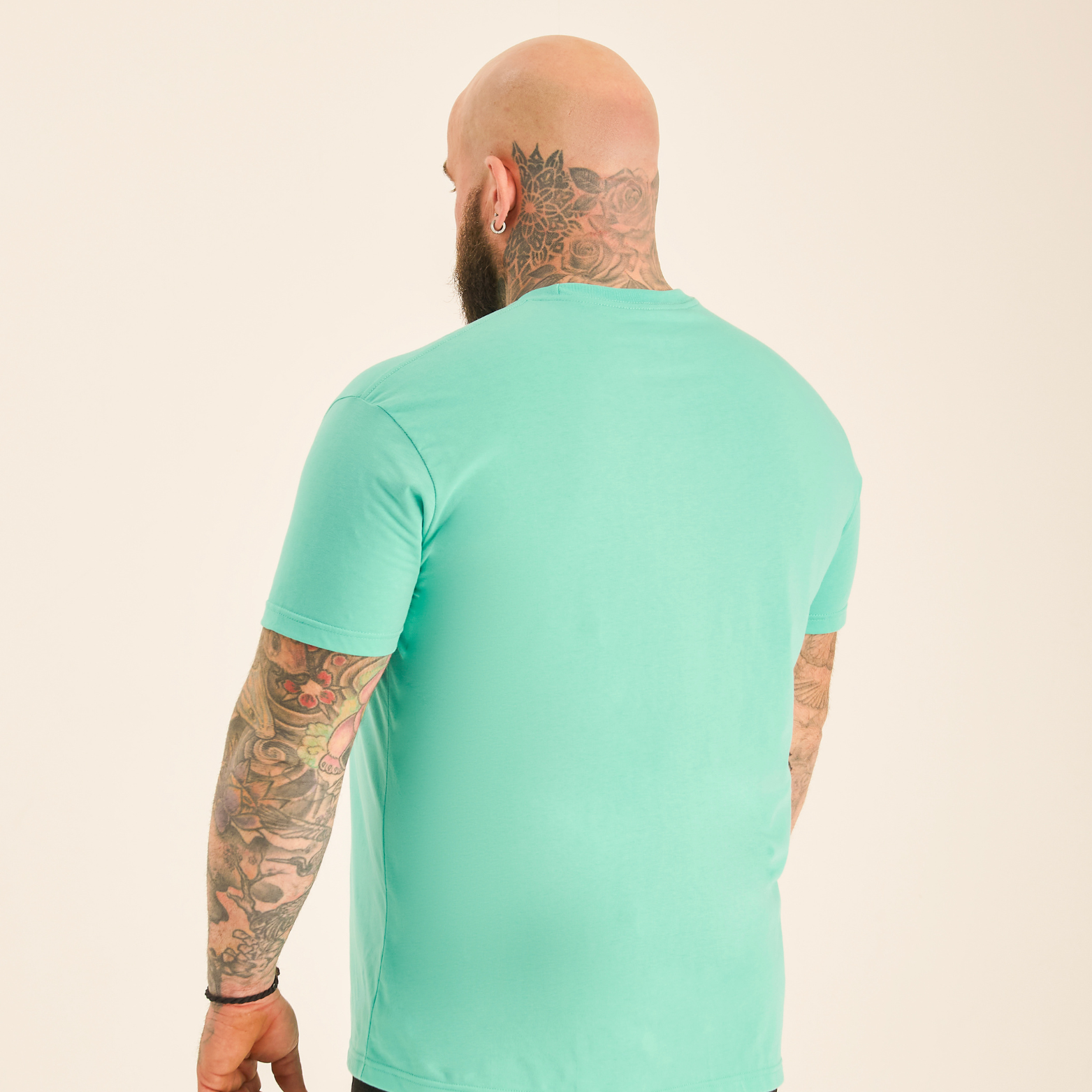 Load image into Gallery viewer, Tall Aqua Crew Neck
