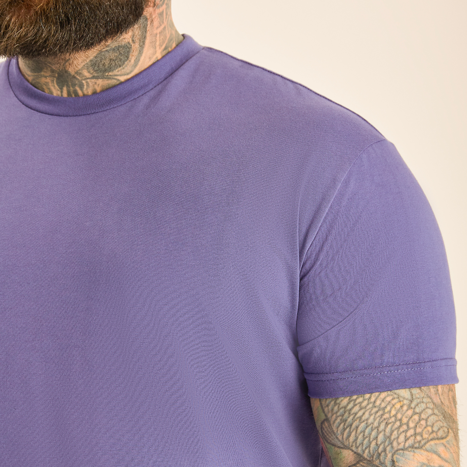 Load image into Gallery viewer, Tall Purple Crew Neck
