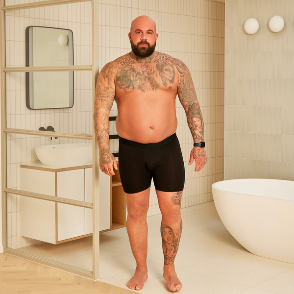 Carbon Anti-Chafe Bamboo Boxer Briefs 6-Pack