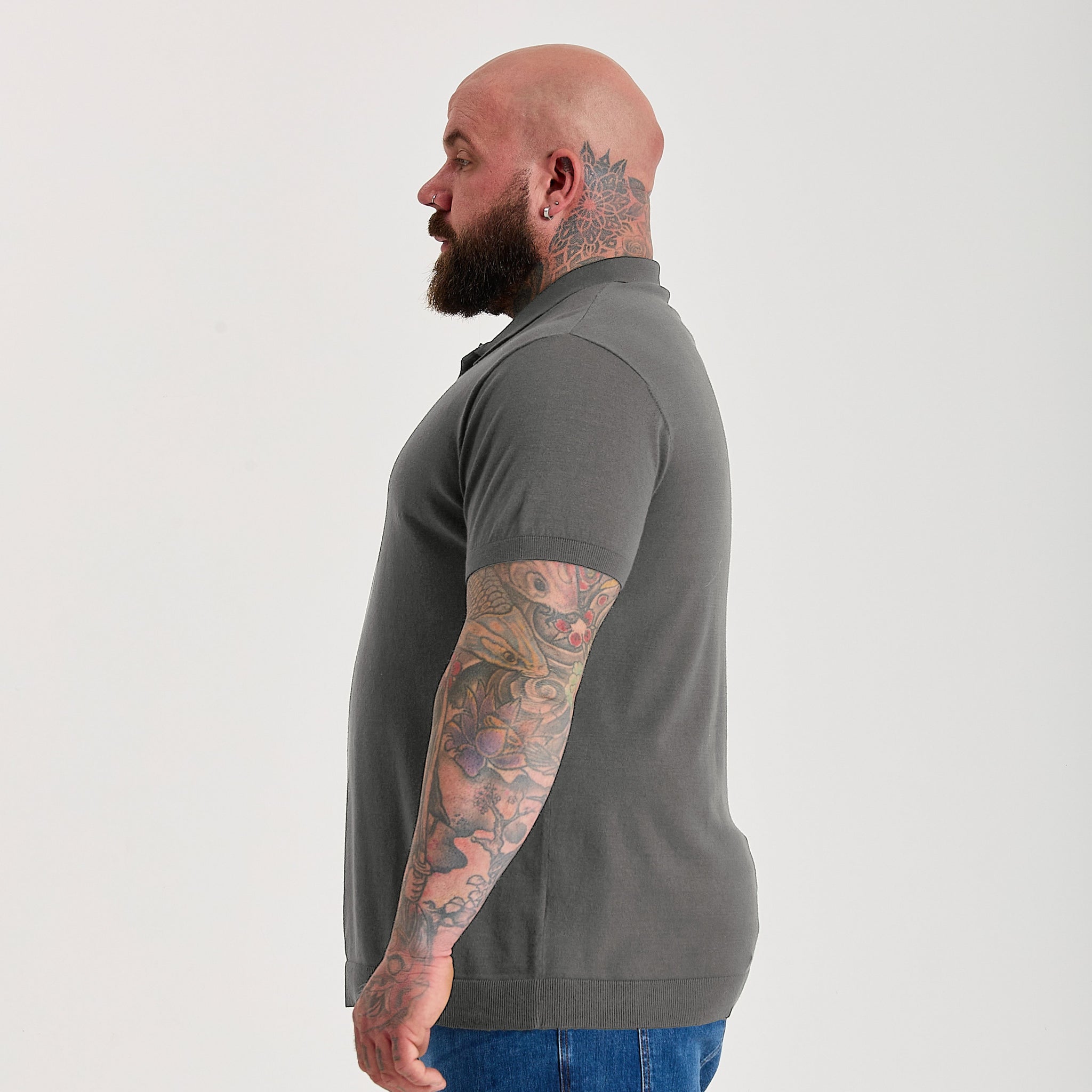 Load image into Gallery viewer, Carbon Dress Polo Short Sleeve
