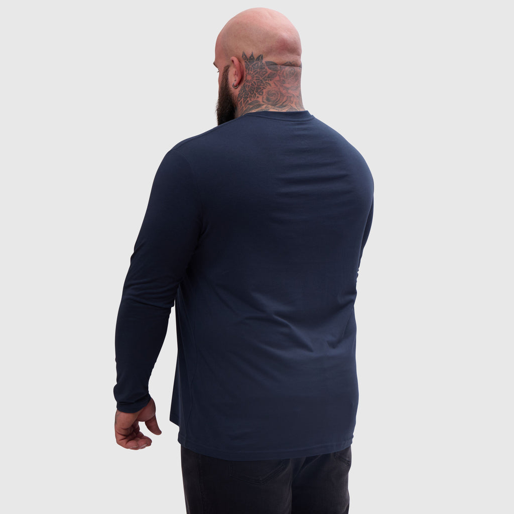 Tall Navy Long Sleeve T-Shirt