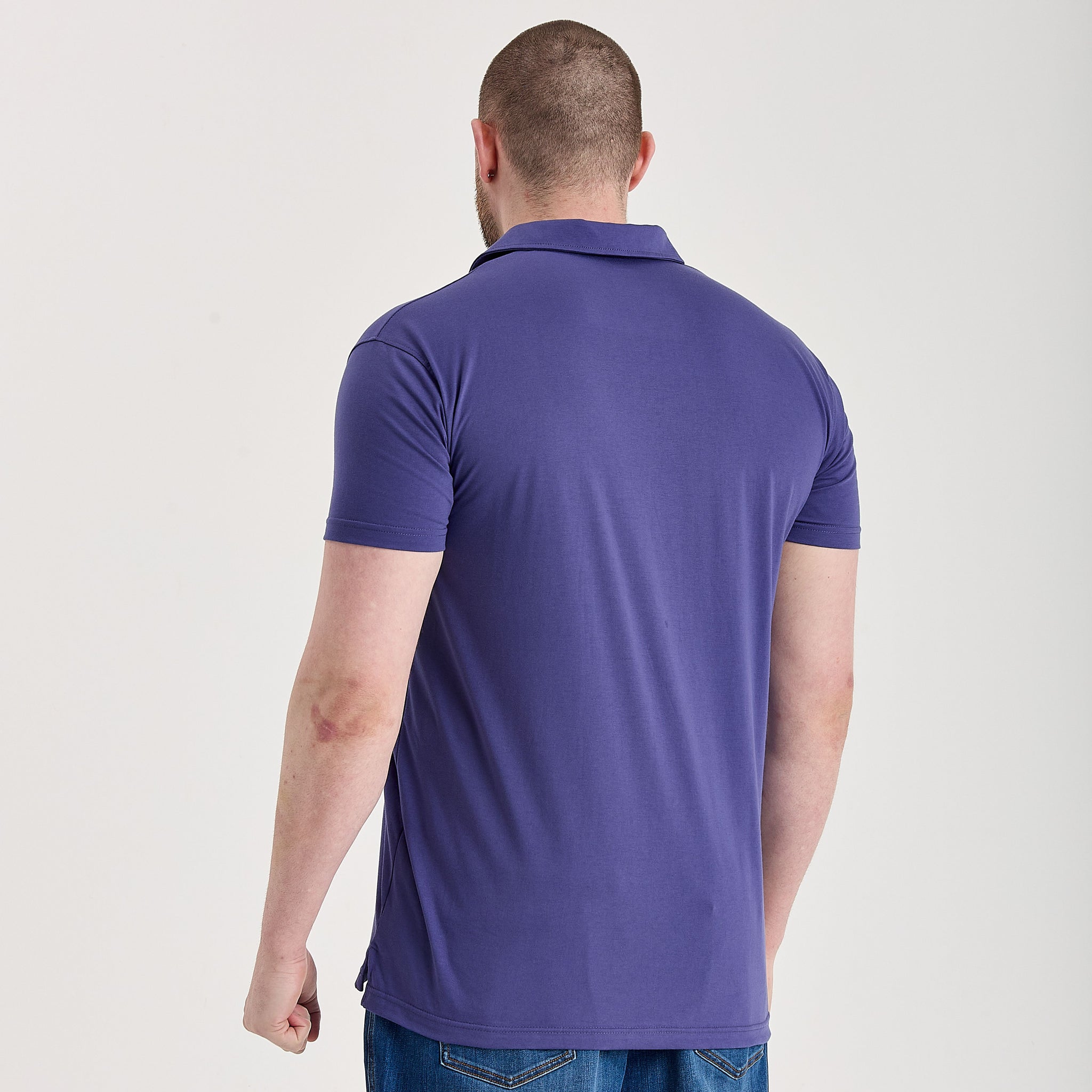 Load image into Gallery viewer, Tall Skipper Blue Polo
