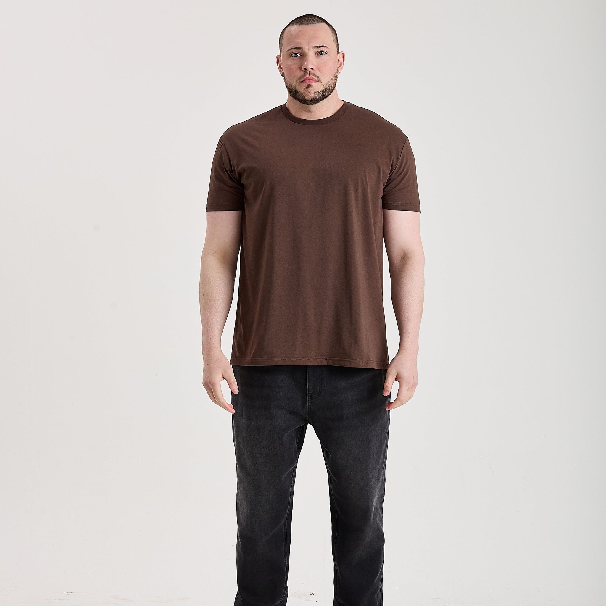 Load image into Gallery viewer, Tall Chocolate Crew Neck
