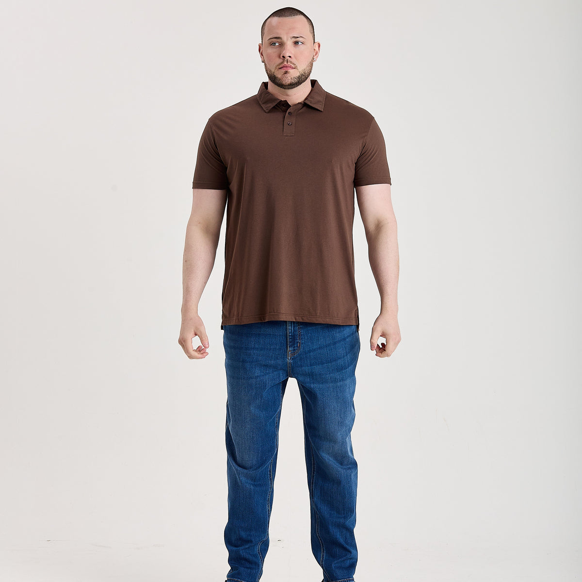 Tall Chocolate Polo Shirt