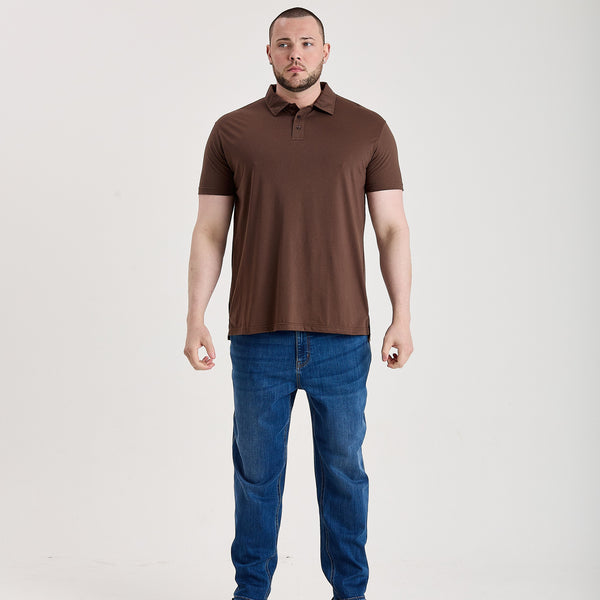 Tall Chocolate Polo Shirt