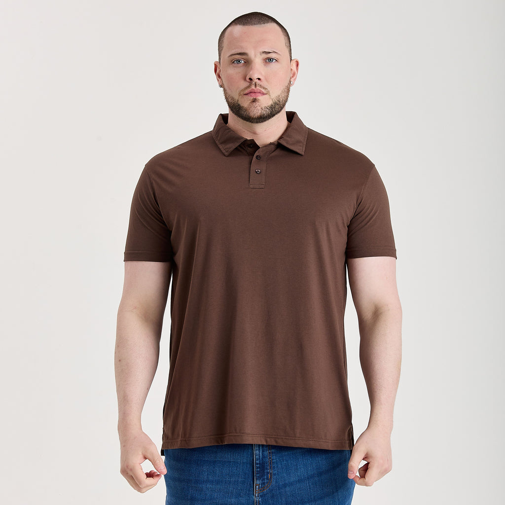 Tall Chocolate Polo Shirt