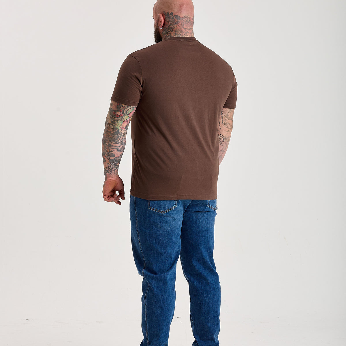 Chocolate Crew Neck T-Shirt