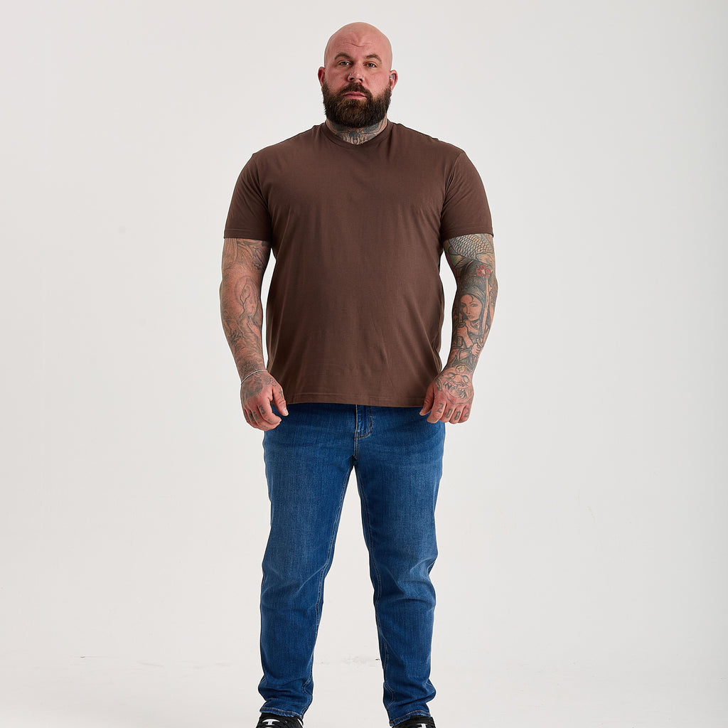 Chocolate Crew Neck T-Shirt