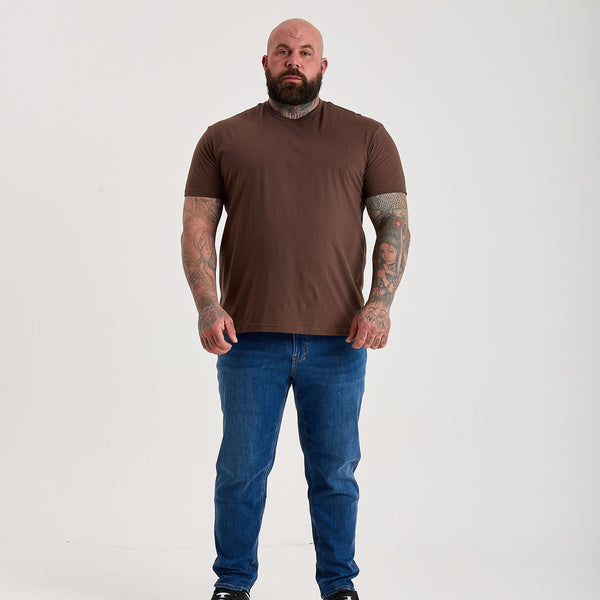 Chocolate Crew Neck T-Shirt