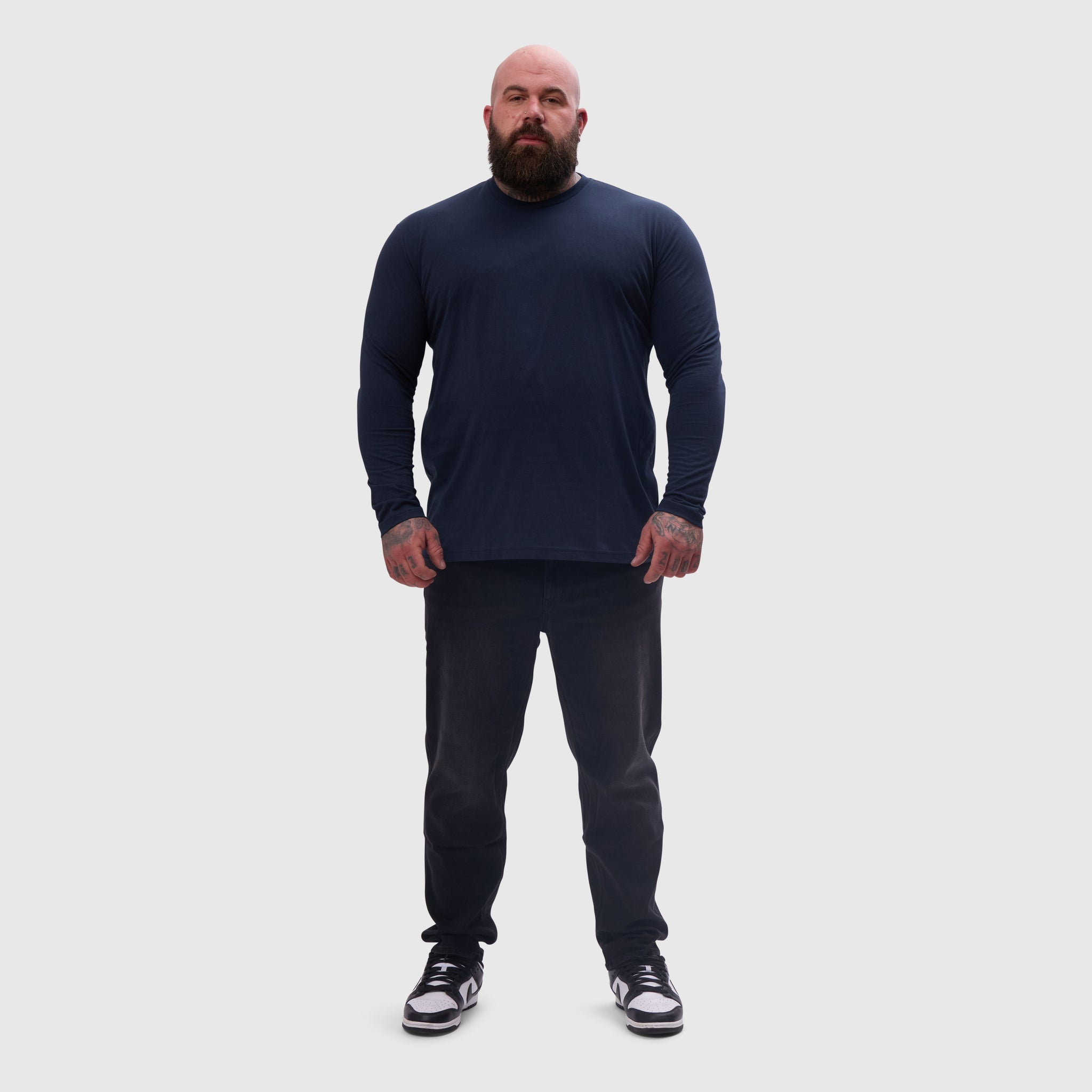 Load image into Gallery viewer, Tall Navy Long Sleeve
