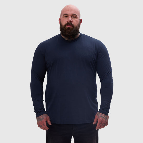 Tall Navy Long Sleeve T-Shirt