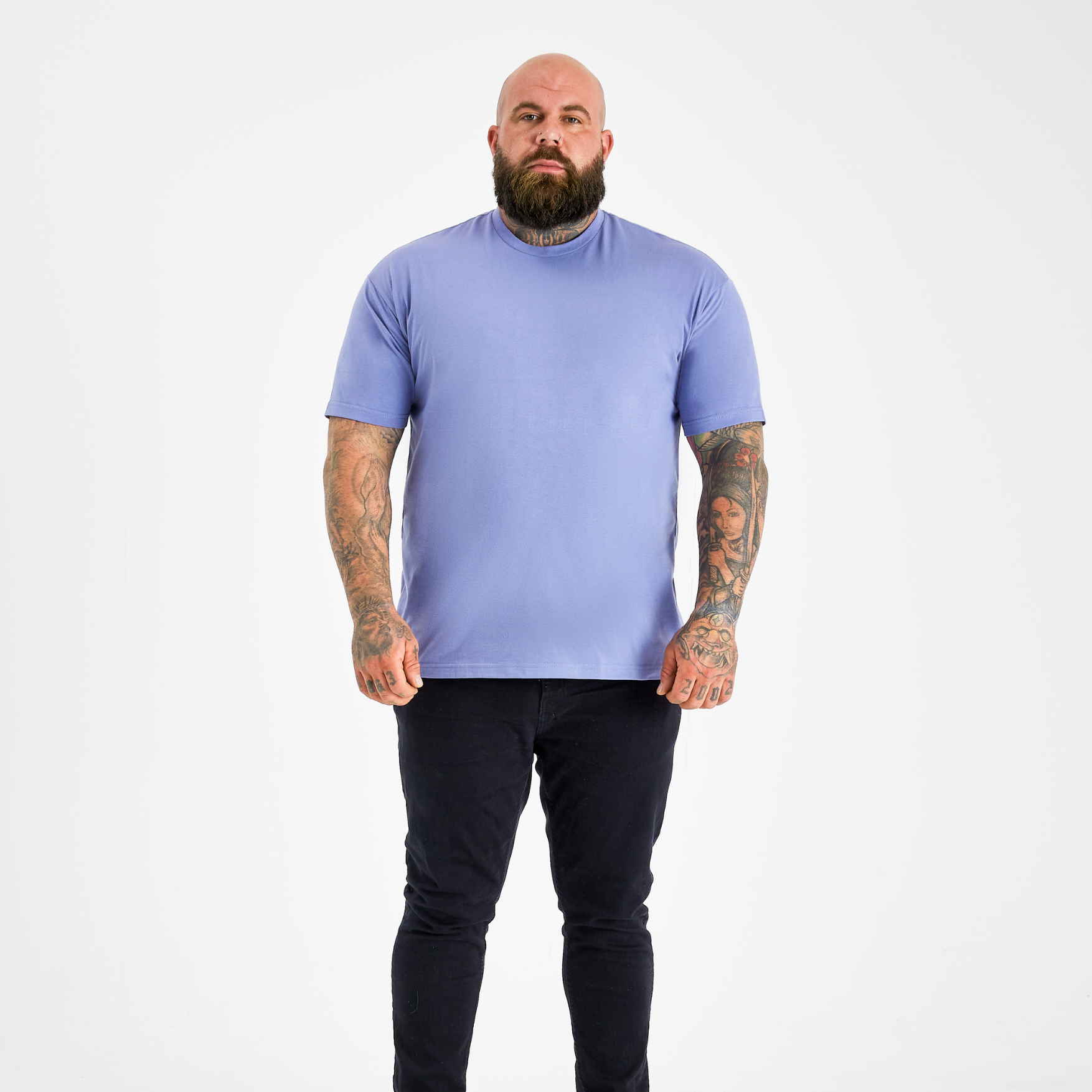 Load image into Gallery viewer, Steel Blue Crew Neck
