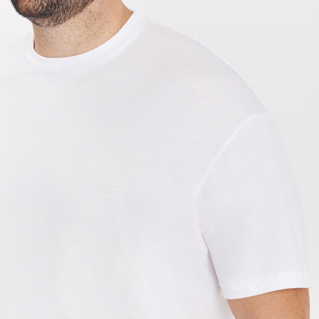 Load image into Gallery viewer, White Crew Neck T-Shirt
