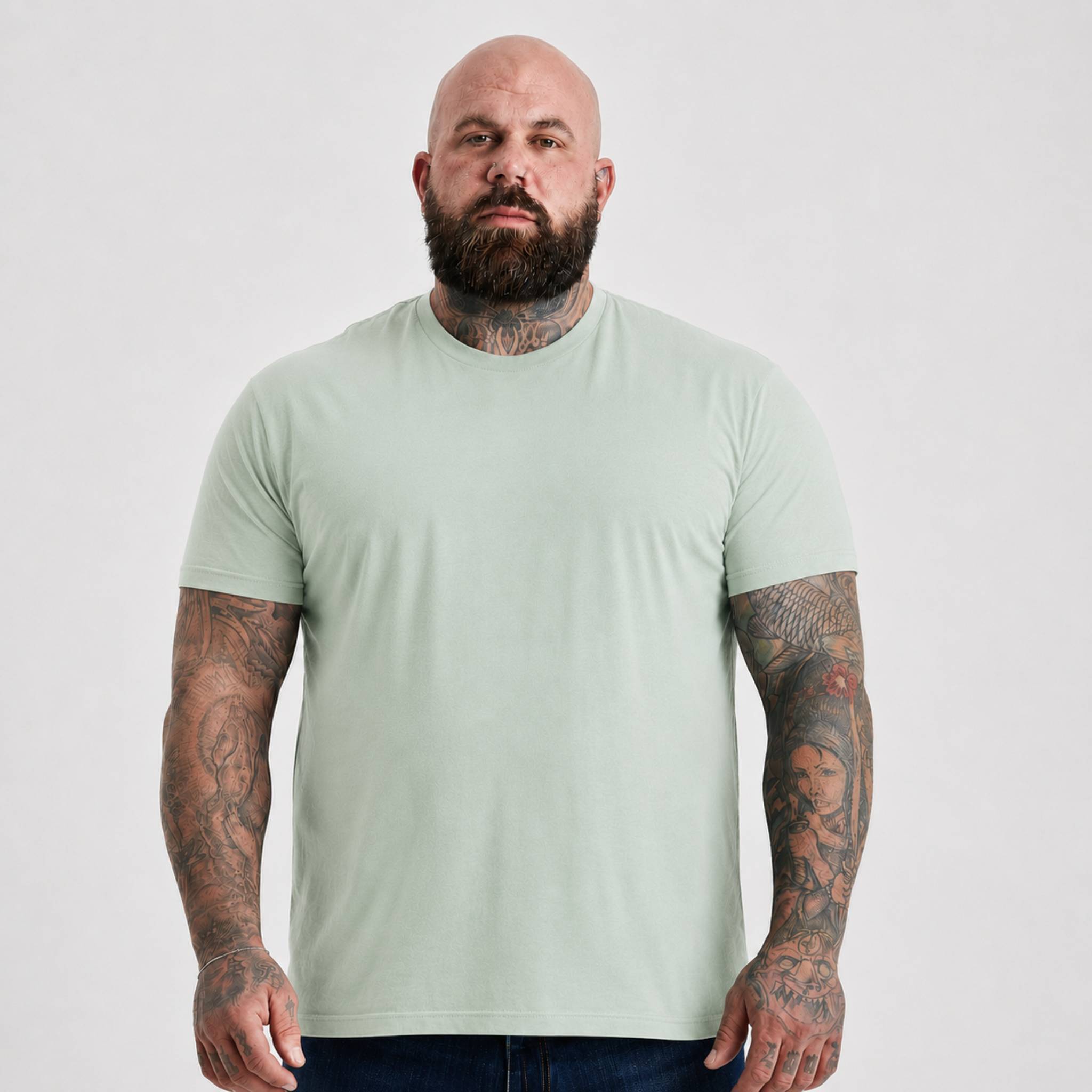 Load image into Gallery viewer, Iceberg Green Crew Neck T-Shirt

