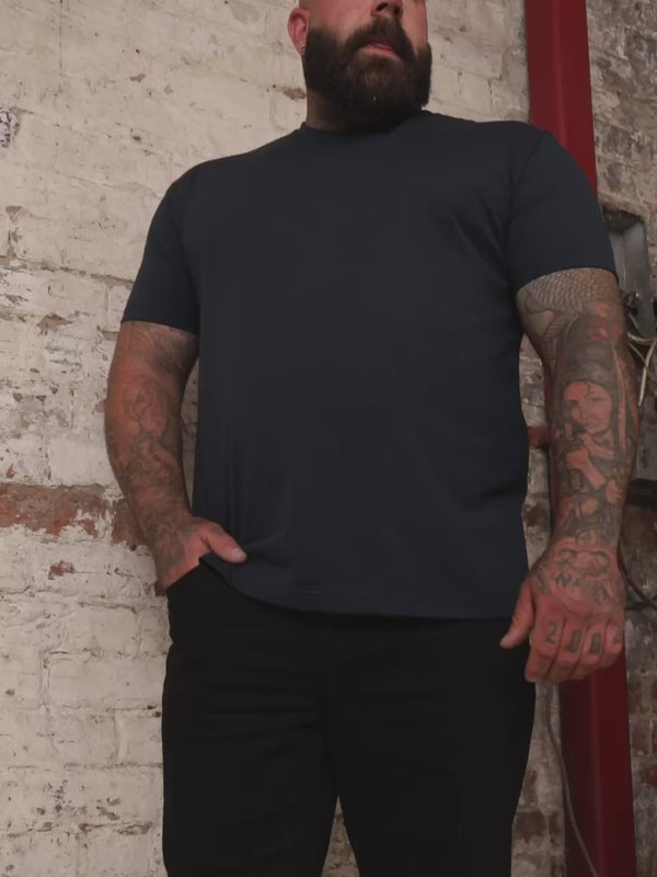 Navy Crew Neck T-Shirt