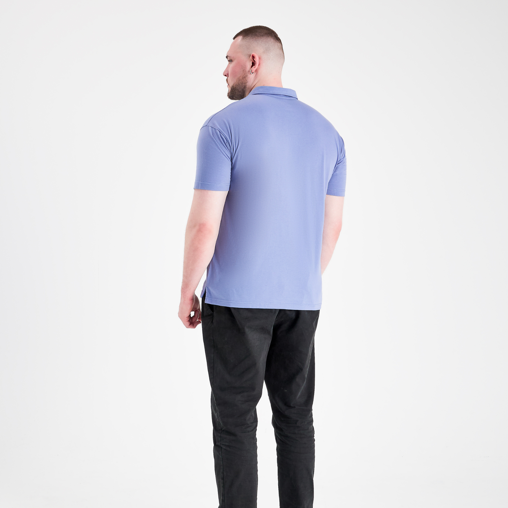 Load image into Gallery viewer, Steel Blue Polo
